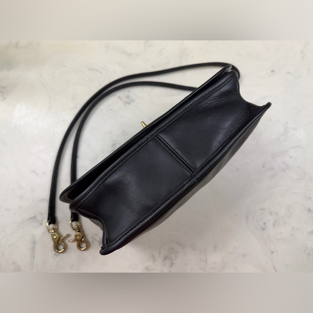 Vintage Coach Convertible Clutch style102 Turnlock Crossbody - Made in USA - Picture 5 of 12